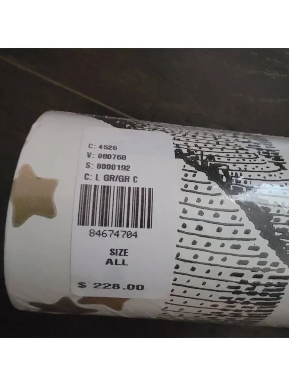 Anthropologie Cole & Son Woods & Stars Black/White Wallpaper 10.05m x 52cm